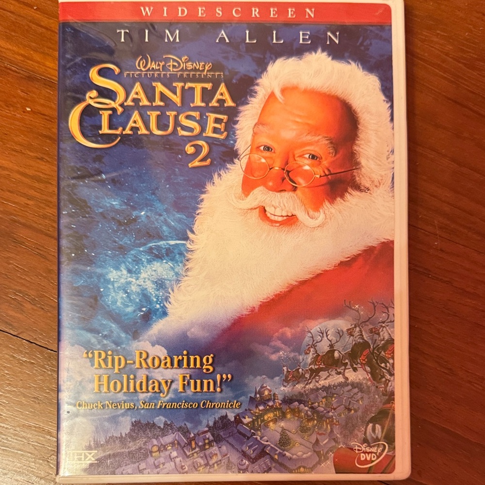 Santa Clause 2 DVD Walt Disney Tim Allen Christmas Holiday family G kids comedy